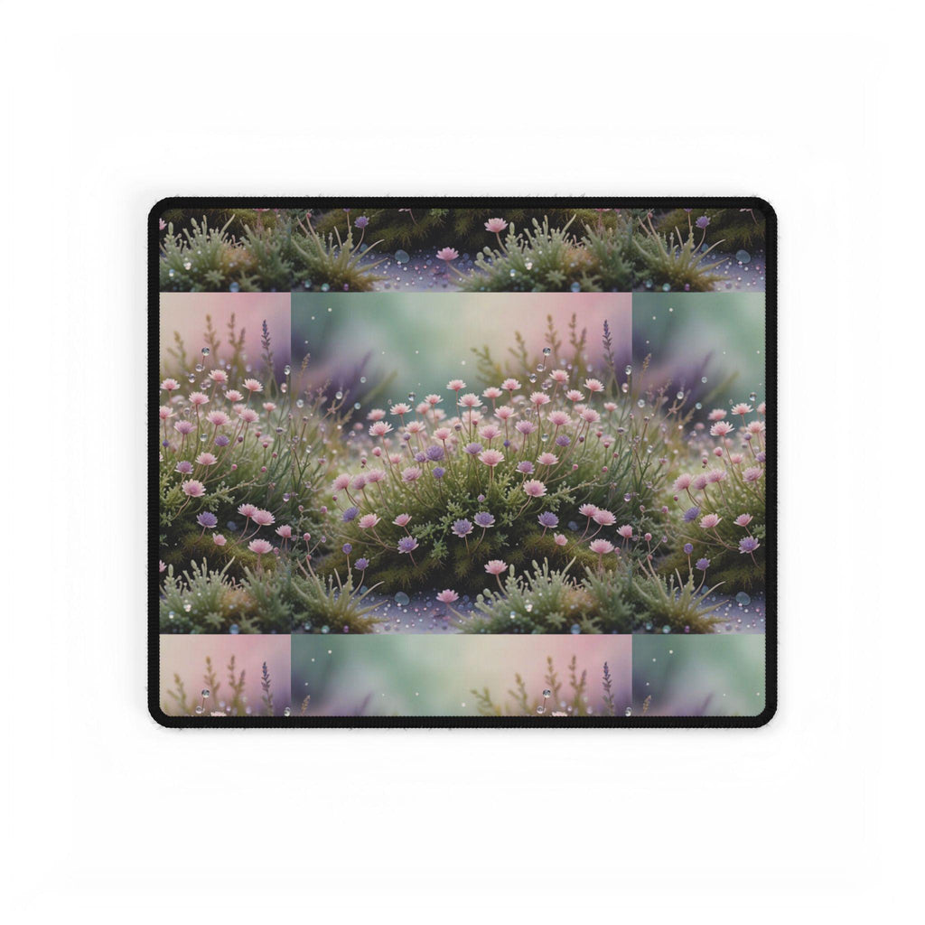 Floral Desk Mat: Botanical Mouse Pad - Spring Office Decor